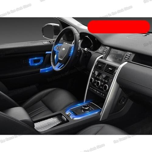Lsrtw2017 stainless steel car trunk protective panel trims for range rover velar 2017 2018 2019