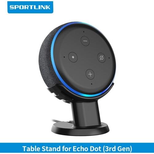 For Amazon Alexa Echo Dot 3rd generation Holder Mount Stand Case ,Mount Stand work with Amazon Echo Dot 3
