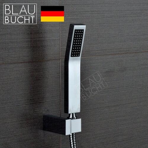 BAIDAIMODENG High-end Square Copper Hand Shower Copper Shower Head Shower Head Set Brass Hand-held Nozzle Showerhead