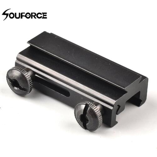 20mm Metal Conversion Rail Base Adaptor Fit 11 mm Scope Rail Mount for Hunting Riflescope Laser Sight