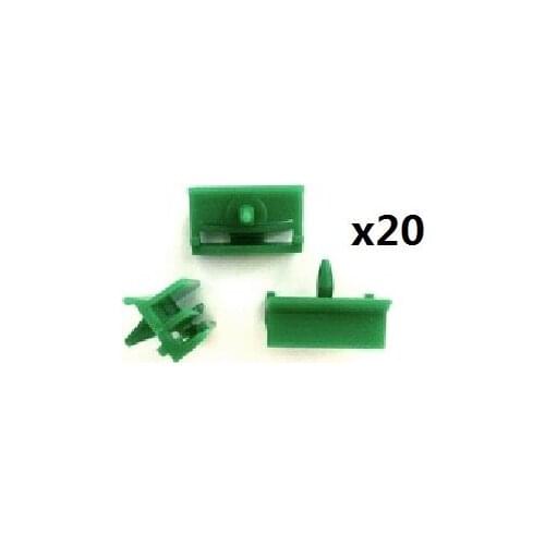 20pcs Rocker Panel Door Sill Moulding Clips Fasteners 51718184574 For BMW:E36 E46 E90 e91 3 Series