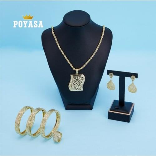 2020 Aug Moroccan Caftan wedding jewelry set for women green stone fashion jewelry set copper high quality jewelry set