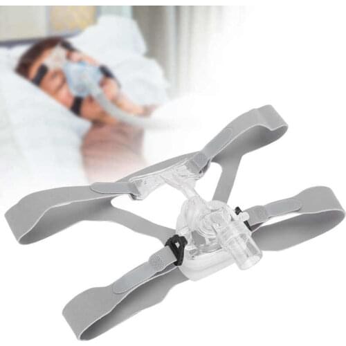 Breathing Machine Face Guard Nose Mask Head Belt Sleep Universal Silicone Breathing Machine Accessories Snore Blocker Stopper