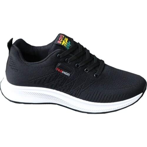 Breathable Mens Shoes Lace-up Mesh White Shoes Sports Shoes Mens Fashion Casual flat Shoes Driving Shoes Outdoor Work Shoes