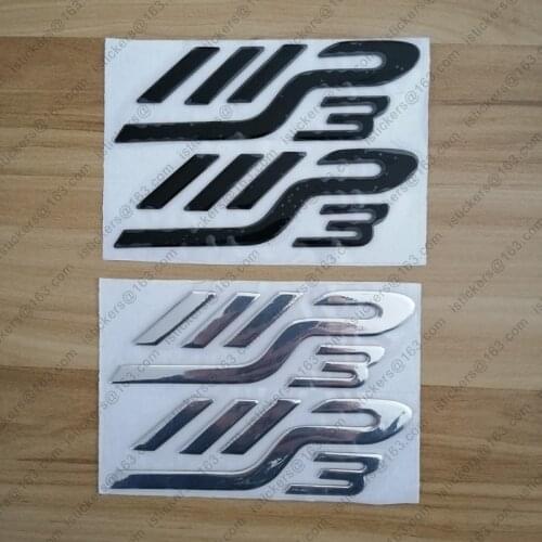 Emblems 3D Logos Motorcycle Stickers for PIAGGIO MP3 Moto Scooter