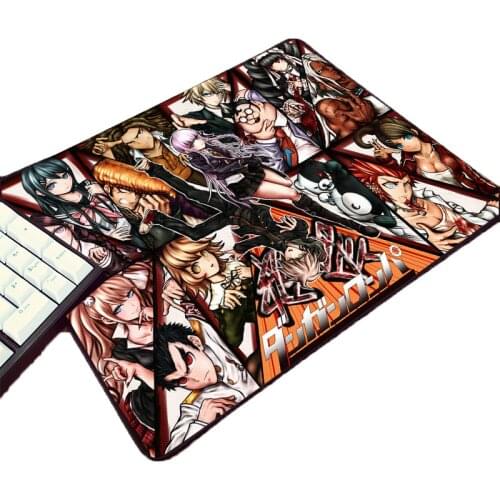 Mairuige Hot Animation Game Small Size Gaming Mouse Pad Danganronpa Series Game Anime Comic Character Pattern Printed Mousepad