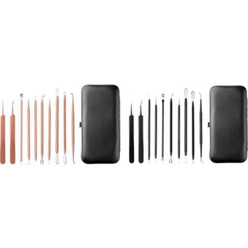 Blackhead Remover Pimple Tool Kit 10 Pcs, Pimple Extractor Tool, Acne Kit for Blackhead for Unisex