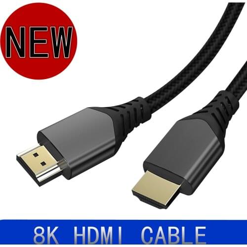 8K HDMI 2.1 Cable, High Speed HDMI Cable 4K HD 120Hz 144Hz 2K 240Hz Gaming HDMI Cable 48Gbps Version 2.1 Certified, eA