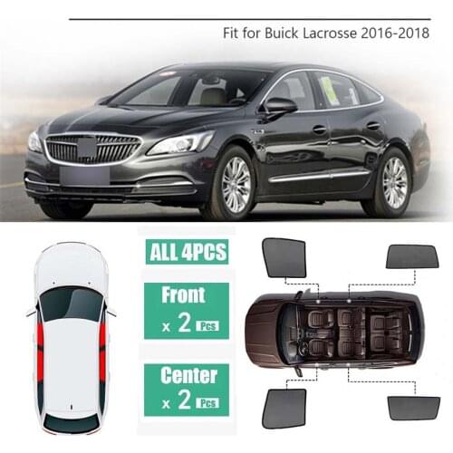 Side Windows Magnetic Sun Shade UV Protection Ray Blocking Mesh Visor Fit For Buick LaCrosse 2016-2018