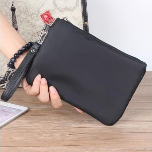 Fashion Clutch Business Style Mens Handbag Clutch Bag Soft Oxford Male Waist Pack Bag Leisure Hand bag Men Pouch
