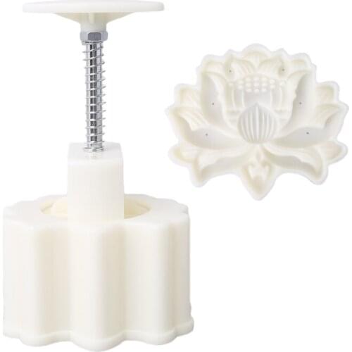 Cake Decoration Mode Thickness Adjustable DIY Pattern Bath Bombs Hand-Pressure Cutter Chinese Exquisite Pattern Kitchen