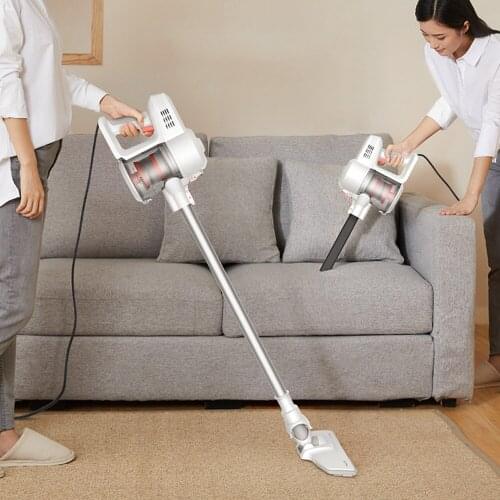 Small Household Vacuum Cleaner High Suction Mute Handheld Carpet Powerful Removal of Mites High Power Vacuum Cleaner