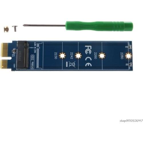 PCIE to M2 Adapter NVMe SSD M2 PCIE X1 Raiser PCI-E PCI Express M Key Connector Supports 2230 2242 2260 2280 M.2 SSD Wholesales