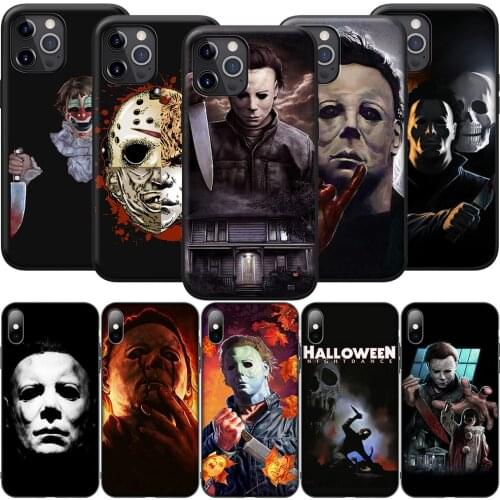 GX91 Hipster Michael Myers Silicone Soft Case for iPhone 12 Mini 11 Pro XS Max XR X 8 7 6 6S Plus 5 5S SE 2020