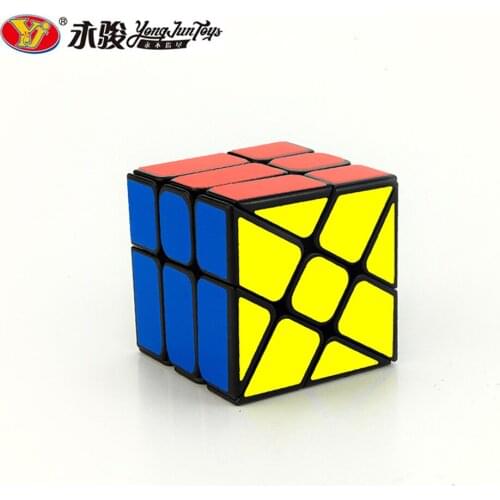 YongJun Windmill Strange-shape Speed Magic Cube Children Educational Games Mini Puzzle Professional Adults Antistress Toy Cubes