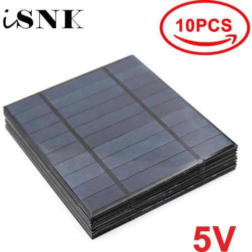 Solar Panel 5V Mini Solar System DIY For Battery Cell Phone Chargers Portable 0.7W 0.8W 1W 1.2W 2.5W 4.2W Solar Cell