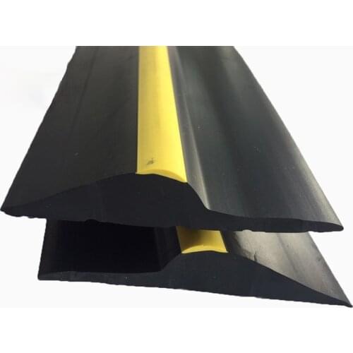 3.5M Garage Door Bottom Seal Weather Stripping PVC Rubber Seal Strip Electric Door Bottom Seal Water Noise Seal Bumper Strip
