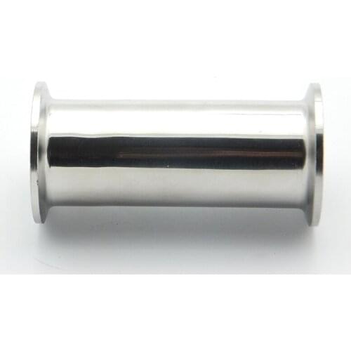 38mm OD 304 Stainless Steel Pipe Sanitary Spool Tube Length 305mm 12" For Homebrew Fit 1.5" Tri Clamp