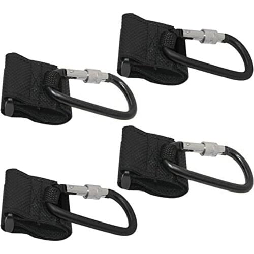 4pcs Portable Outdoor Hanging Rack Hanger Mountain Climbing Rope Tent Pole Hanger Outdoor Camping Picnic Hanging Shelf