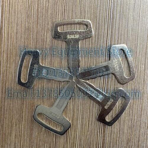 5PCS 53630 Key For Kubota Thomas Construction Heavy Equipment Wheel Loader Excavator Ignition Switch Start Thomas Skid Steer