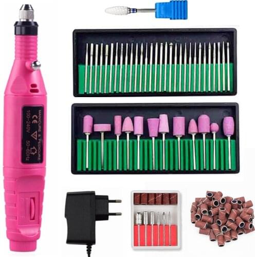 20000RPM Portable MINI nail drill Machine Powerful Professional nail remover machine Tools repairing nail sets