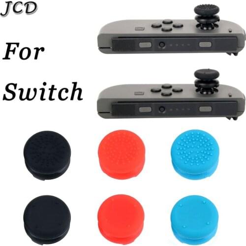 JCD 2PCS Extra High Thumb Stick Grip Cap Joystick Case Cover for Nintend Switch NS Lite Joy-Con Gamepad Controller Thumbstick