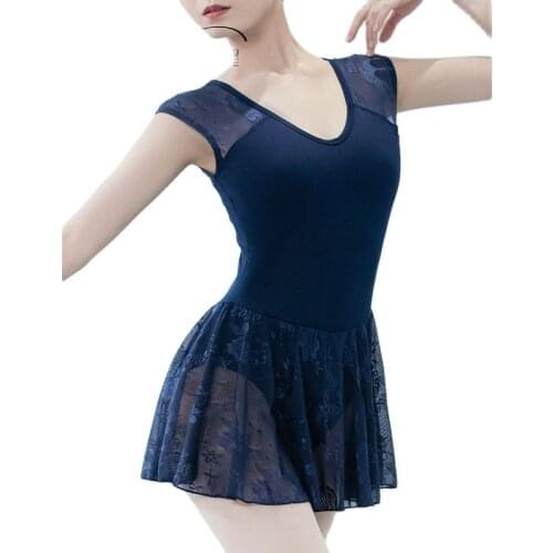 Adult leotard skirt; camisole dress leotard;classical ballet costumes;Ballet Leotards;Ballet Leotards Dress for Women A-0005