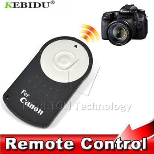 Kebidu Hot RC-6 RC6 IR Infrared Wireless Remote Control Camera Shutter Release For Canon EOS DSLR 5D Mark II 500/550/600/650