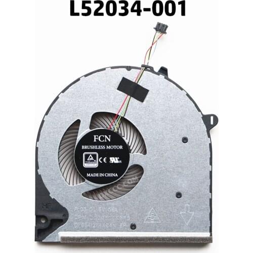 L52034-001 FOR HP Laptop 15s-dw 15-dw 15s-dw0002tx 15s-dw0006tx 15-DW0083wm 15-DW1020wm 15-DW1083wm TPN-C139 CPU COOLING FAN