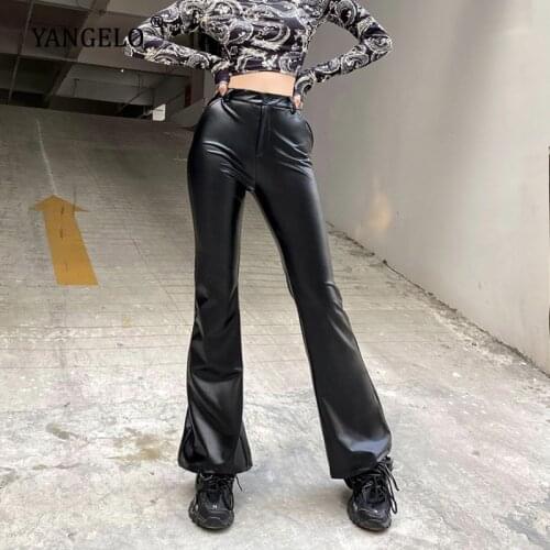 Lunoakvo Women's Leather Pants