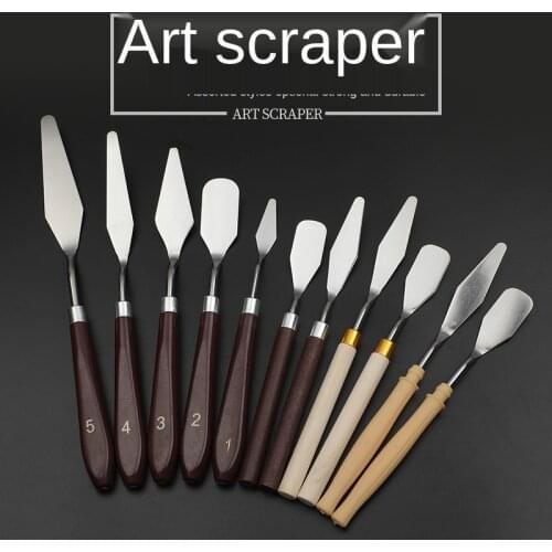 Art supplies oil painting knife акриловые краски gouache paint 5 piece set bargains