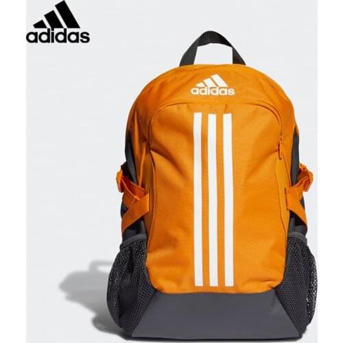 Original Adidas Power V H45603 Unisex Orange Backpack new season fashion stylish school travel training sports backpack bag