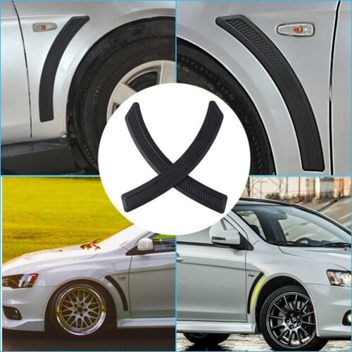 2pcs ABS Plastic Fake Air Flow Vent Sticker Air Intake Cover Decor Trim for Auto Car Wheel Door and Waist Line