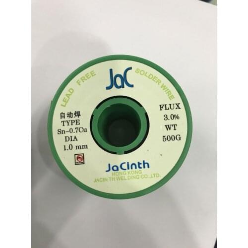 Manufacturers direct-selling lead-free tin wire automatic soldering wire diameter 1.0.8 0.6 weight 500g 007 automatic soldering
