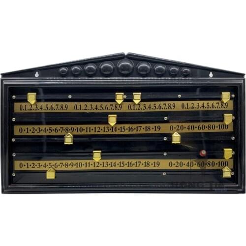 Billiards Scoreboard Snooker Score Recorder Billiard Club Game Recording Board Calculation Number Billiards Accessories