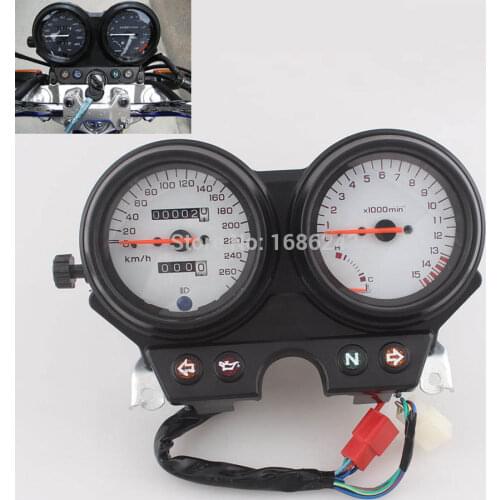 Motorcycle 12V Tachometer Odometer Instrument Speedometer Gauge Cluster Meter For HONDA CB600 Hornet 600 1996-2002