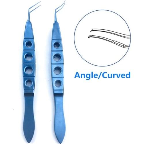 Titanium Nevyas Capsulorhexis Forceps Cystotome Shapped Tips Pet Veterinary Surgical Instruments