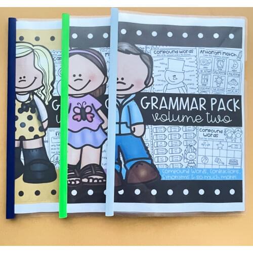 The English Grammar Workbook for 1st 2nd Grade Simple Exercises To Improve Grammar Punctuation Worksheet Books for Kids