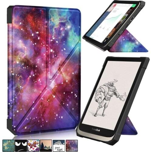 Smart Cover For PocketBook 740 Case 7.8 inch Leather Magnetic Ereader Cover For Pocketbook InkPad 3 Pro PB740 InkPad Color PB741