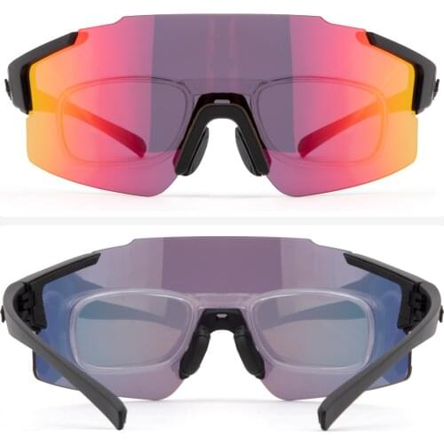 KE9407 Cycling Glasses Sunglasses Dedicated Style 1.56 1.61 1.67 1.74 Prescription Resin Aspheric Glasses Myopia Hyperopia Lens