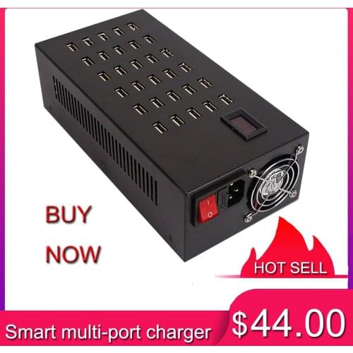30 ports the third generation USB multi-port charger station for Xiaomi iphone Samsung Tablet etc other electronic product
