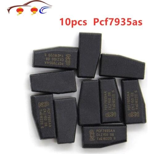 10pcs/lot Pcf7935as Pcf7935aa Anti-theft Transponder Chip Pcf 7935 As Pcf7935 Carbon Chip Auto Key Programmer Chip