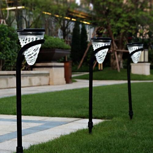 2Pcs LED Garden Lawn Lamps Light For Decoration Outdoor Columns Post Lantern Pole Lamp Pathway Landscape Lighting Waterproof
