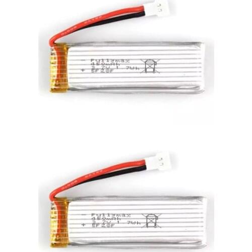 Parkten Original Wltoys XK K110 battery 3.7V 450mAh Battery WLtoys R/C Helicopter Spare Parts Suitable for K100
