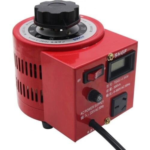 APS-500W/1kw/2kw 0.5KW 220V Variac Autotransformer Voltage Regulator Powerstat 0-300V Output