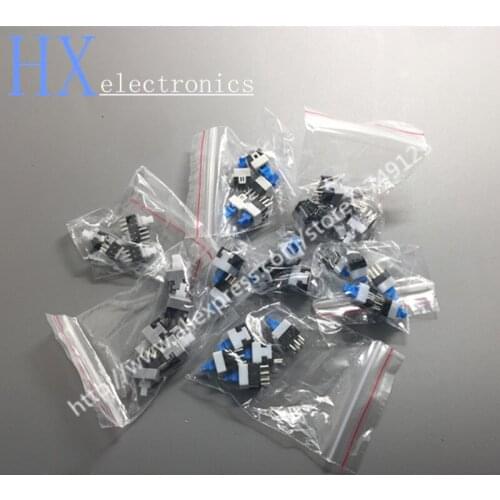 Free Shipping Total 35PCS Button Pack 5.8 * 5.8 7 * 7 8 * 8 8.5 * 8.5MM 7 kinds each 5 100% good
