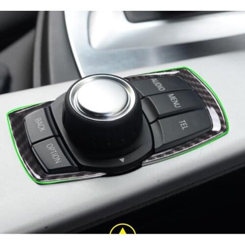 For BMW 1 2 3 4 Series F20 F30 F31 F32 F33 F35 GT 2013-2017 Car Interior Multimedia Switch Frame Cover Trim Stickers ABS