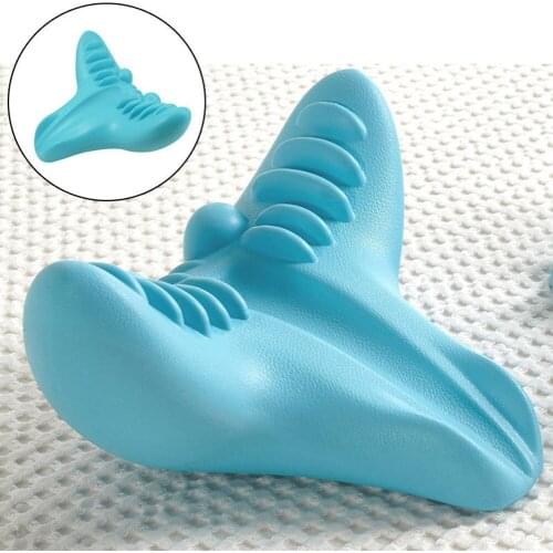 Home Relax Massage Pillow PU Ergonomics Neck Pillow Spine Massager Relaxer Relieve Fatigue Muscle Rest Massage Pillow