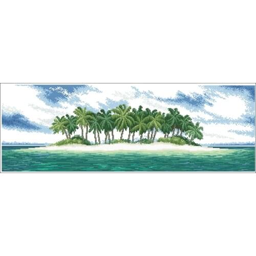 FJ063 For Needlework Kit NOT PRINTED Cross stich Painting Set Cross Stitch Kits Cross-stitch Embroidery Set Stitch Kits Cross