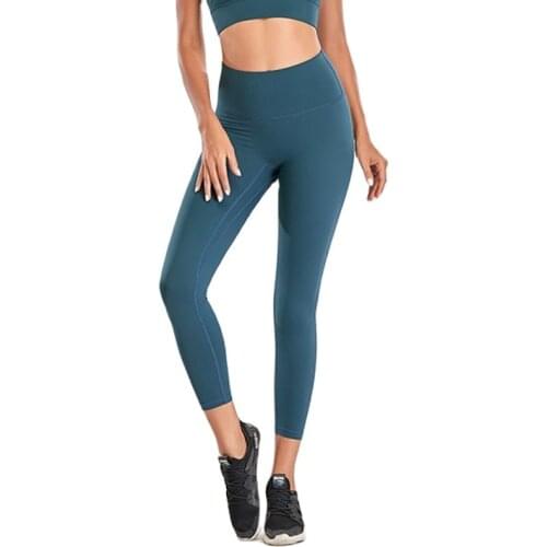 2021 Lulu Style Womens Buttery Soft High Waisted Yoga Pants 7/8 Length Workout Leggings